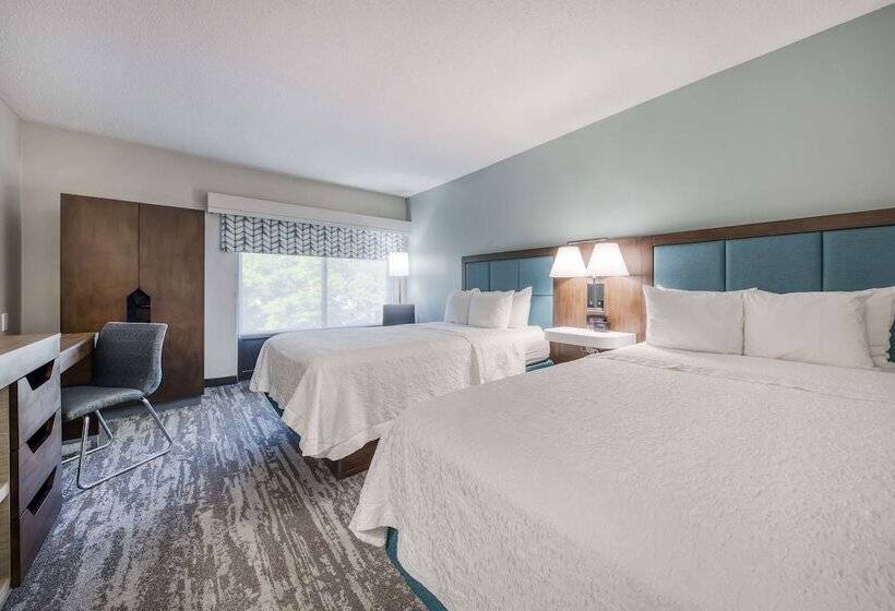 اتاق استاندارد با 2 تخت دوبل, Hampton Inn And Suites Wilmington Wrightsville Beach