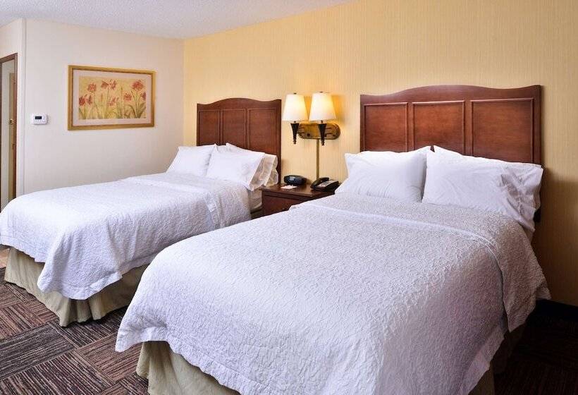 اتاق استاندارد با 2 تخت دوبل, Hampton Inn Elkhart