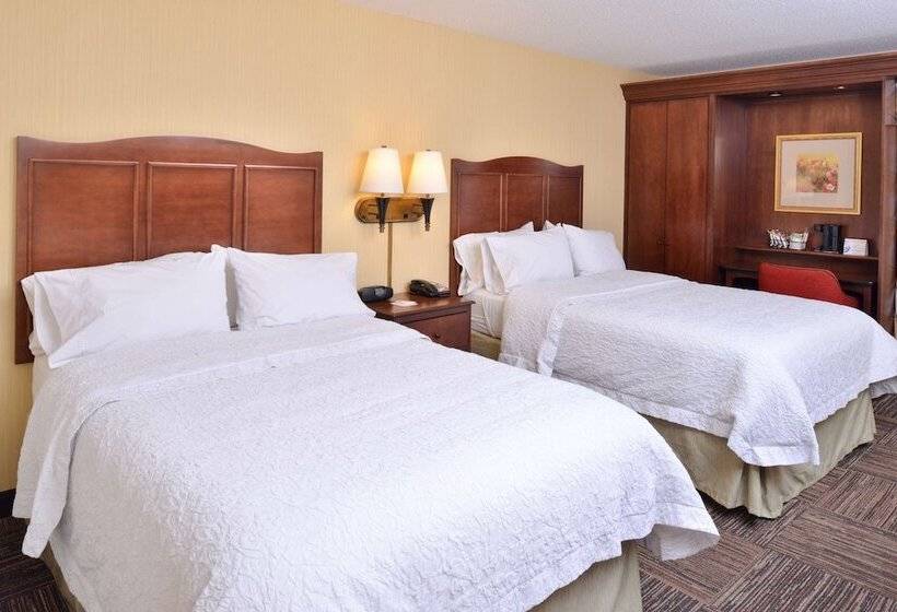 اتاق استاندارد با 2 تخت دوبل, Hampton Inn Elkhart