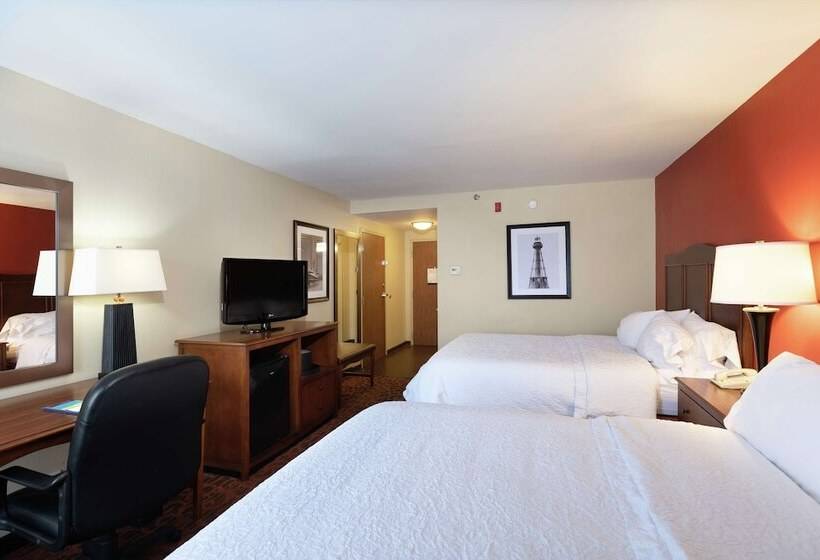 اتاق استاندارد با 2 تخت دوبل, Hampton Inn Houma