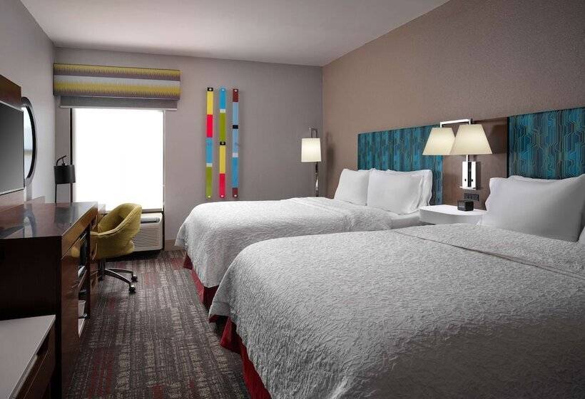 اتاق استاندارد با 2 تخت دوبل, Hampton Inn Jackson/clinton
