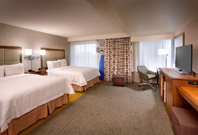 Standard Room 2 Double Beds, Hampton Inn Salt Lake Citydowntown