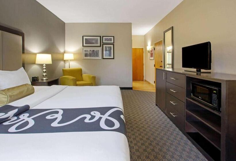 Standaardkamer met Kingsize Bed, La Quinta Inn & Suites By Wyndham Detroit Metro Airport