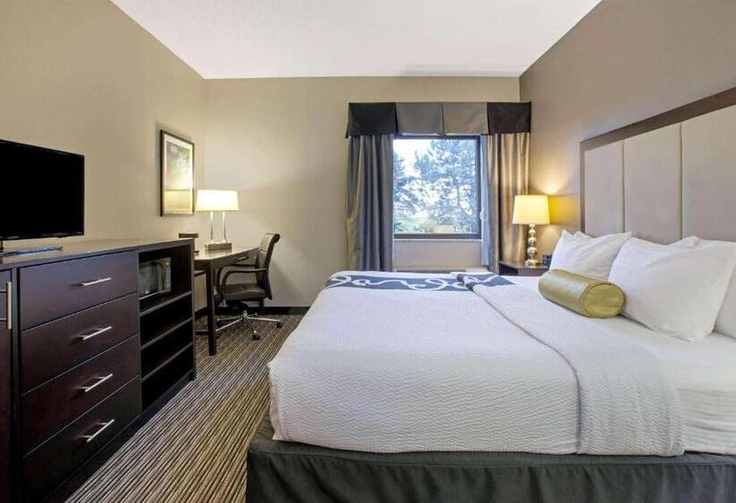 اتاق استاندارد با تخت بزرگ برای معلولان, La Quinta Inn & Suites By Wyndham Detroit Metro Airport