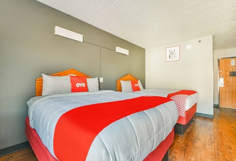 اتاق استاندارد با 2 تخت دوبل, Motel 6 Little Rock