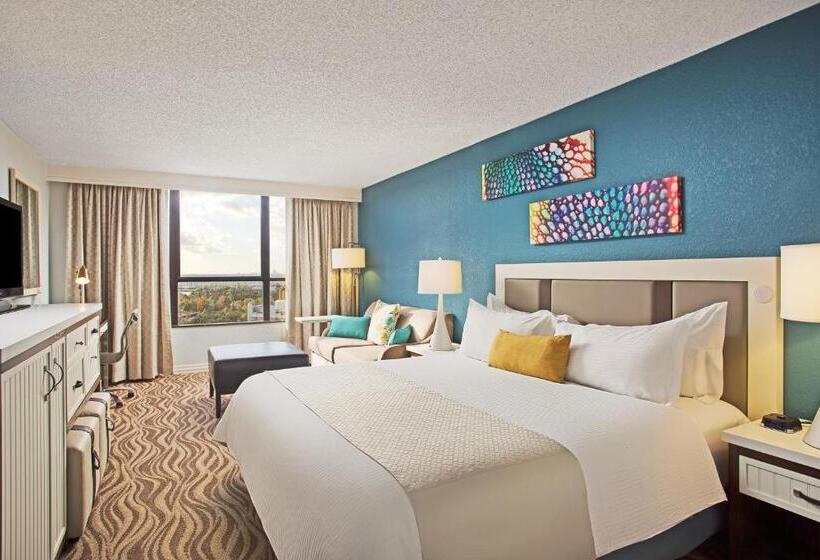 اتاق استاندارد با تخت بزرگ, Wyndham Lake Buena Vista Resort Disney Springs® Resort Area