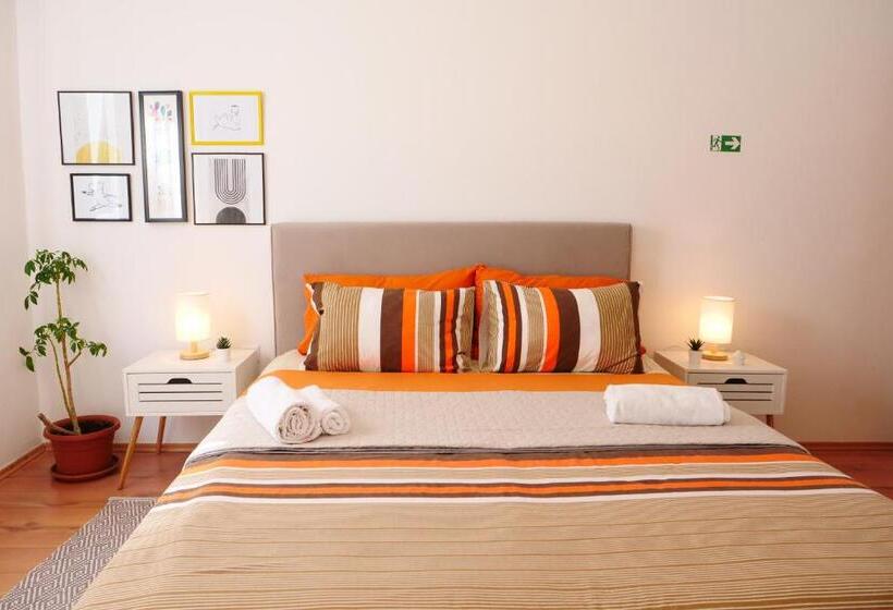 اتاق استاندارد با بالکن, Apartment And Rooms Vilma