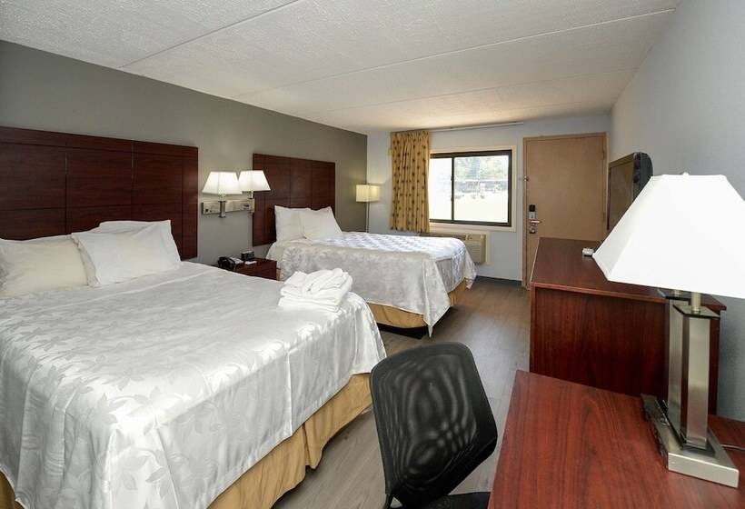 اتاق استاندارد با 2 تخت دوبل, Americas Best Value Inn At Central Valley Woodbury