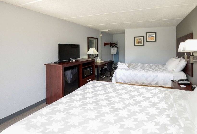 Chambre Standard 2 Lits Doubles, Americas Best Value Inn Central Valley