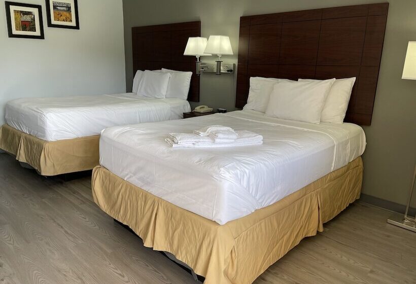 اتاق استاندارد با 2 تخت دوبل, Americas Best Value Inn Central Valley