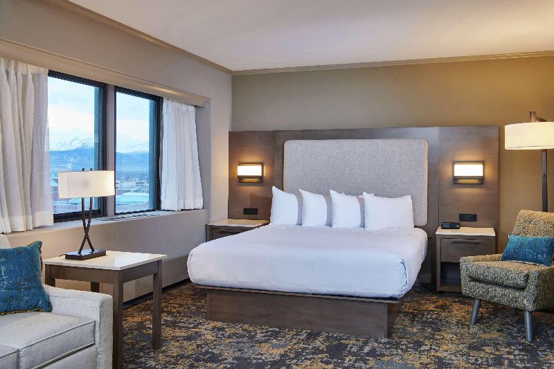 غرفة قياسية سرير كينج, Hilton Anchorage