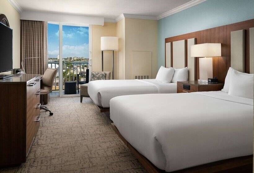 اتاق استاندارد با 2 تخت دوبل, Hilton Clearwater Beach Resort & Spa