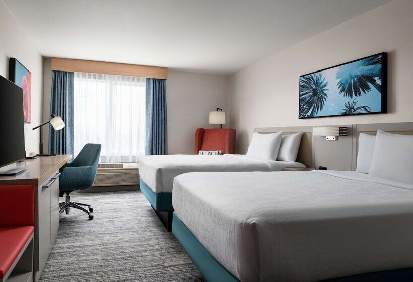 اتاق استاندارد با 2 تخت دوبل, Hilton Garden Inn San Jose / Milpitas
