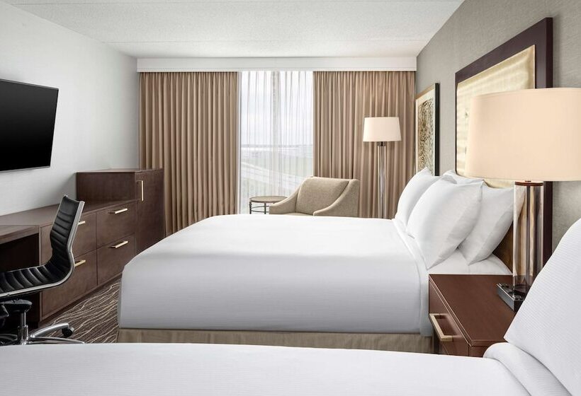 اتاق استاندارد با 2 تخت دوبل, Hilton Kansas City Airport