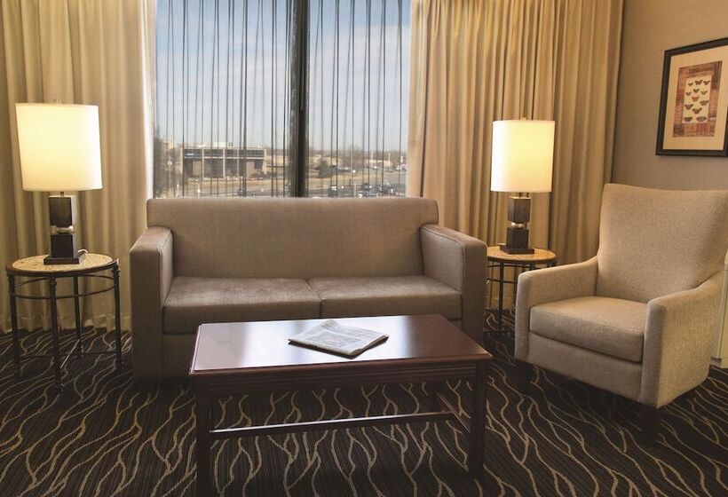 اتاق لوکس با تخت بزرگ, Hilton Kansas City Airport