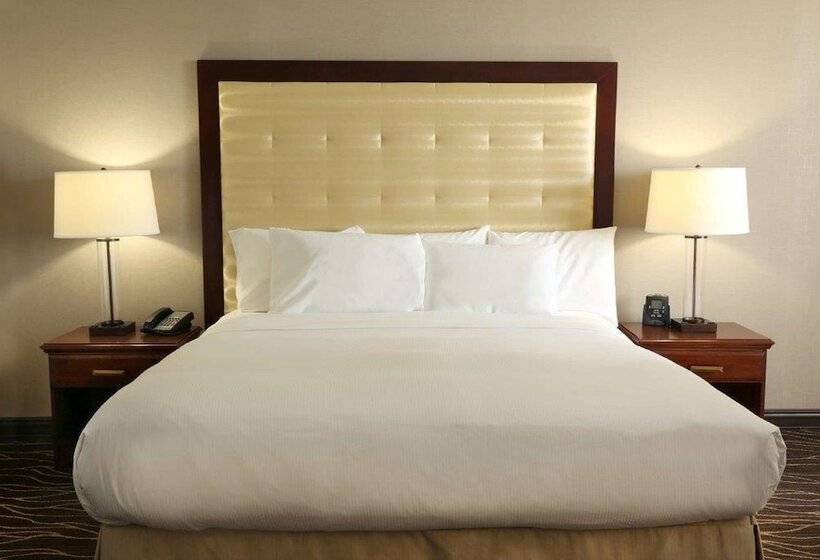 Superior Room King Size Bed, Hilton Kansas City Airport