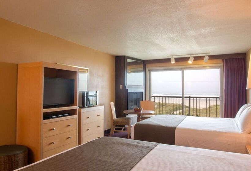 اتاق استاندارد با 2 تخت دوبل, Hi Tide Oceanfront Inn
