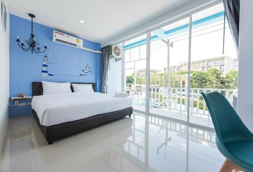 اتاق استاندارد با بالکن, Slowlife Beach