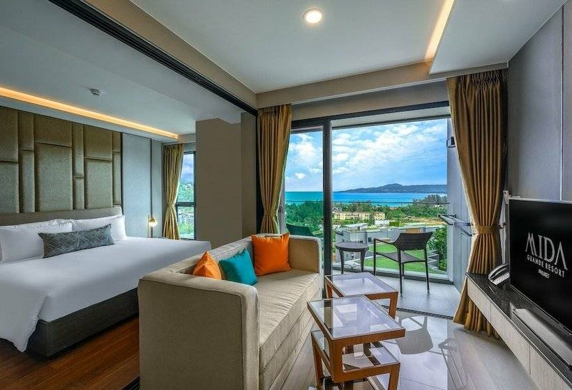 اتاق لوکس با چشم‌انداز دریا, Mida Grande Resort Phuket Official Account