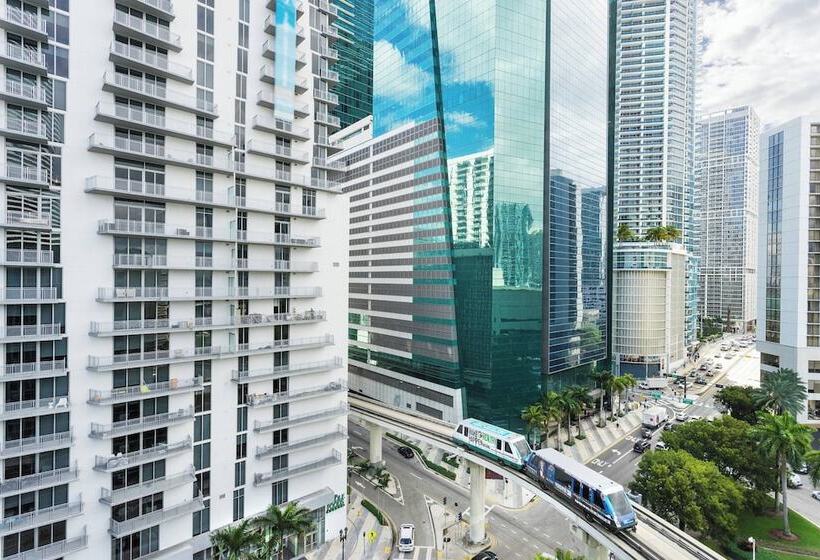 اتاق استاندارد با 2 تخت دوبل, Courtyard Miami Downtown Brickell Area