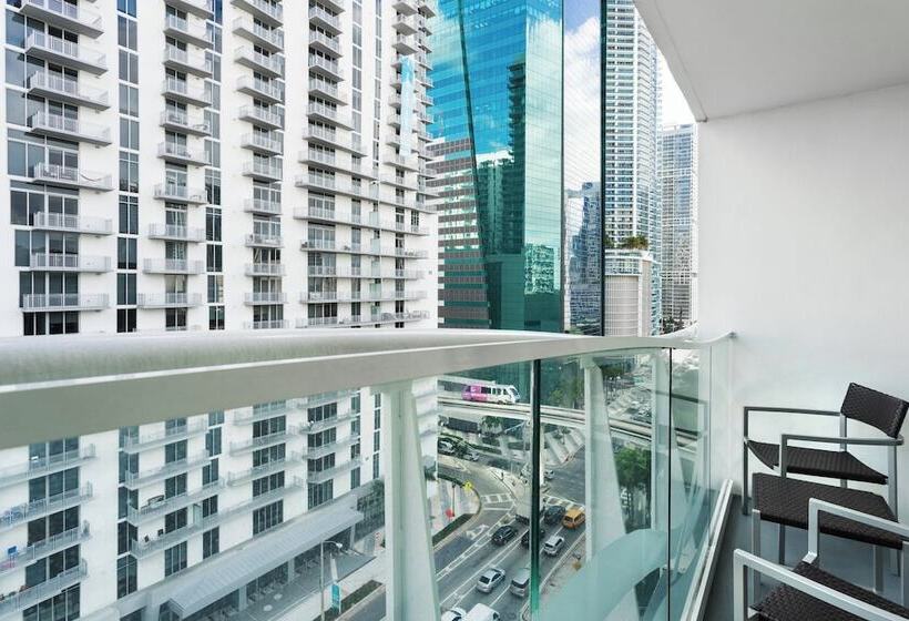 اتاق استاندارد با 2 تخت دوبل, Courtyard Miami Downtown Brickell Area