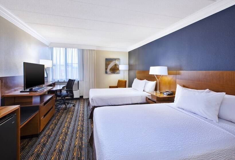 اتاق استاندارد با 2 تخت دوبل, Fairfield By Marriott Inn & Suites Herndon Reston