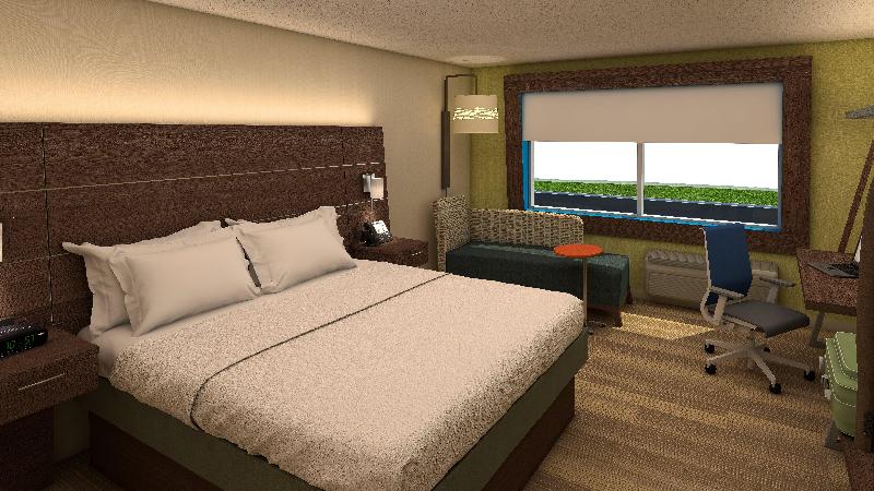 اتاق اجرایی با تخت بزرگ, Holiday Inn Express Flint Campus Area, An Ihg