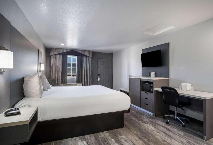 اتاق استاندارد با تخت بزرگ برای معلولان, Surestay Hotel By Best Western Ukiah