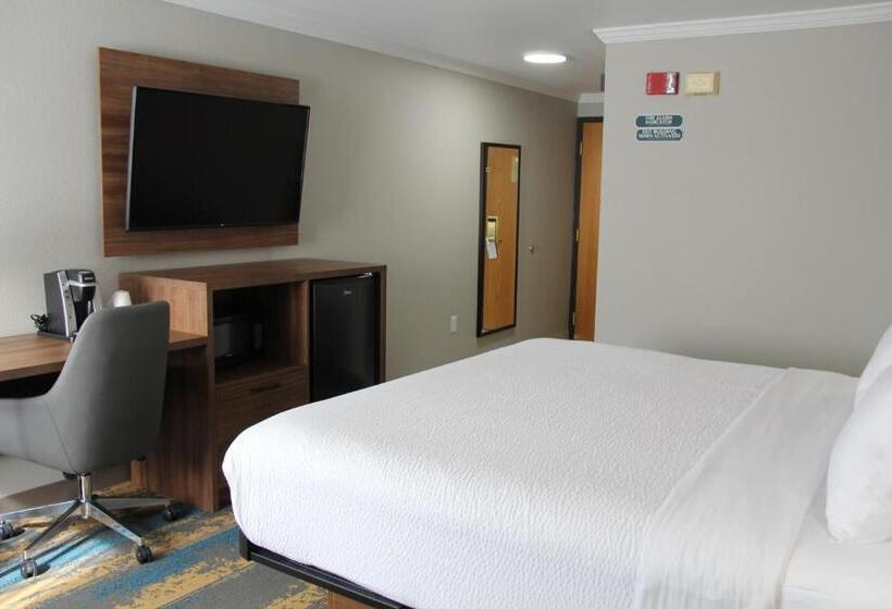 اتاق استاندارد با تخت بزرگ برای معلولان, La Quinta Inn & Suites By Wyndham Yakima Downtown
