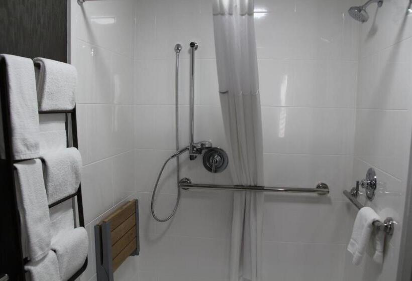اتاق استاندارد با تخت بزرگ برای معلولان, La Quinta Inn & Suites By Wyndham Yakima Downtown
