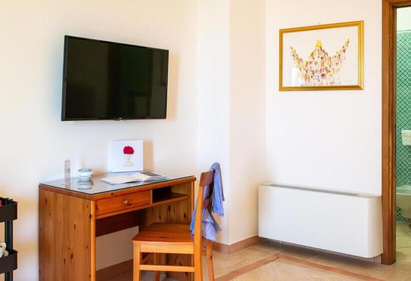 اتاق استاندارد با چشم‌انداز دریا, Residence Lì Galli