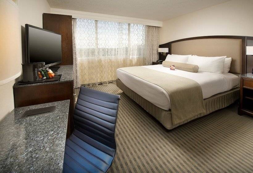 Quarto standard, Crowne Plaza Seattle Airport