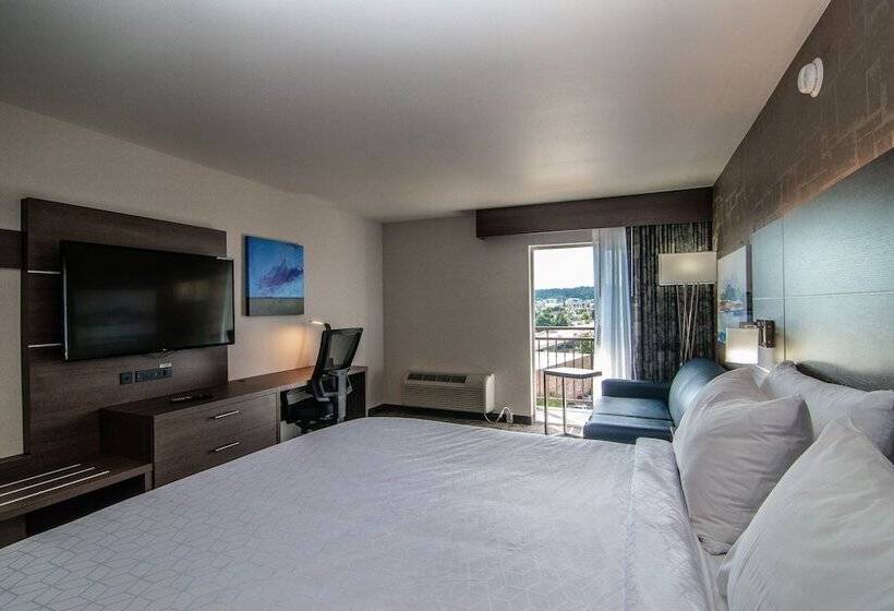 Quarto Standard Cama Dupla Vista Cidade, Holiday Inn Express Spokanedowntown