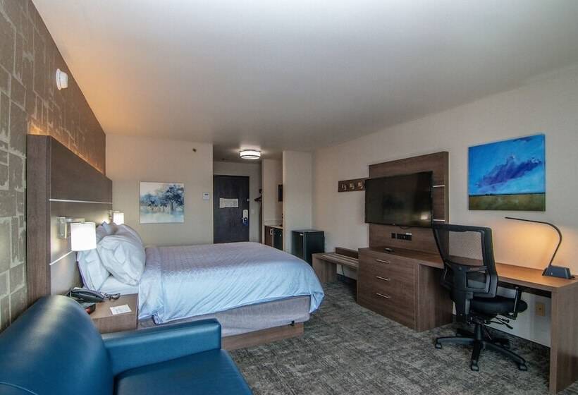 Quarto Standard Cama Dupla Vista Cidade, Holiday Inn Express Spokanedowntown