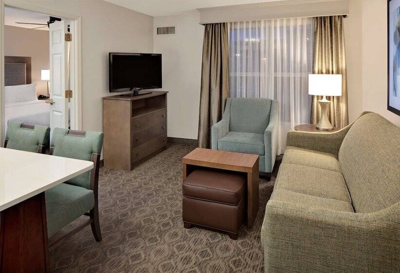 اتاق استاندارد با تخت دوبل و چشم‌انداز, Homewood Suites By Hilton Minneapolismall Of America