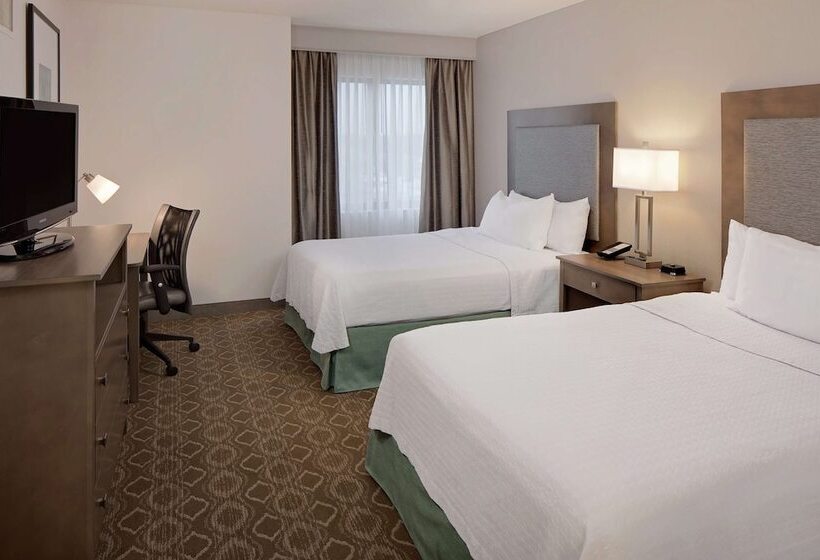 غرفه قياسيه سريرين مزدوجين, Homewood Suites By Hilton Minneapolismall Of America