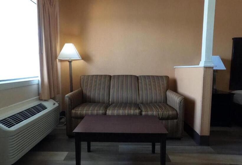 キングサイズベッドのスイートルーム, Econo Lodge Inn & Suites Downtown Northeast Near Fort Sam Houston