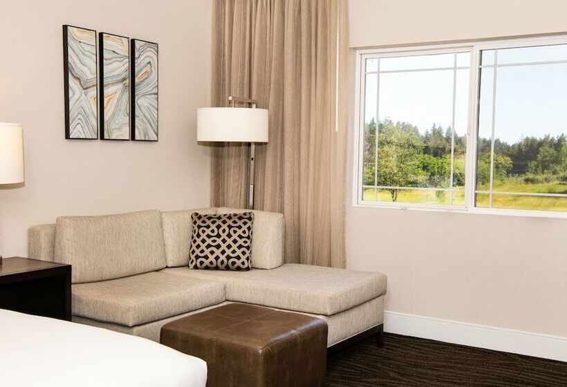 Quarto Estandar Cama Casal, Hilton Santa Cruz/scotts Valley