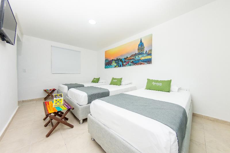 اتاق استاندارد سه نفره, Ayenda Cartagena Blue 1804