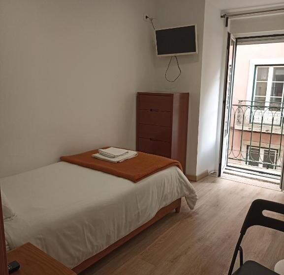 اتاق استاندارد یک تخته با سرویس بهداشتی مشترک, Martim Moniz 28 Guest House