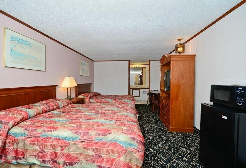 غرفه قياسيه سريرين مزدوجين, Americas Best Value Inn & Suites Warren Detroit