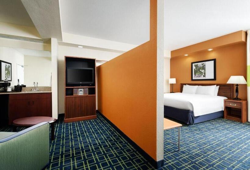 استودیو استاندارد با تخت کینگ, Fairfield Inn & Suites By Marriott San Francisco San Carlos