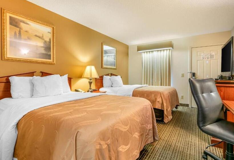 اتاق استاندارد با تخت بزرگ برای معلولان, Quality Inn Johnson City I 26 Exit 17