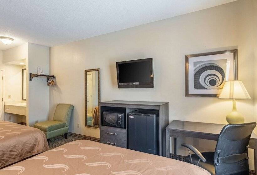 اتاق استاندارد با 2 تخت دوبل, Quality Inn Rome South