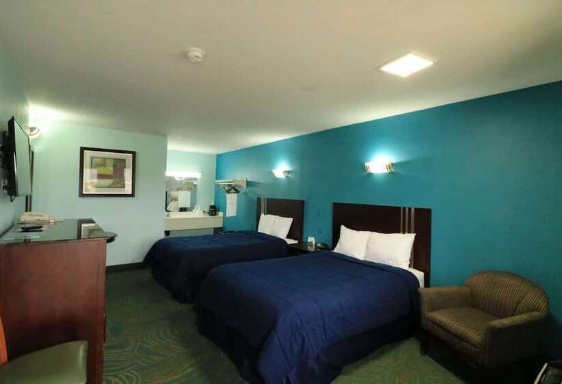 اتاق استاندارد با 2 تخت دوبل, Travelodge By Wyndham Parkersburg