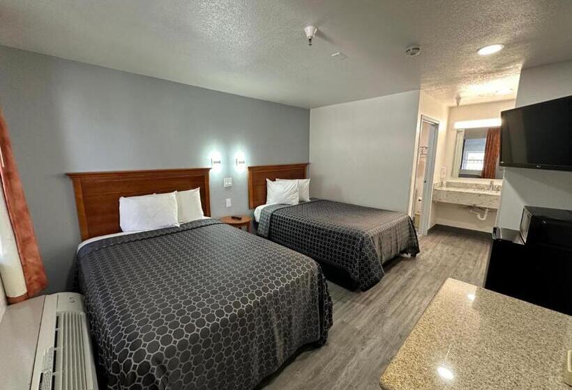 اتاق استاندارد با 2 تخت دوبل, Motel Santa Cruz