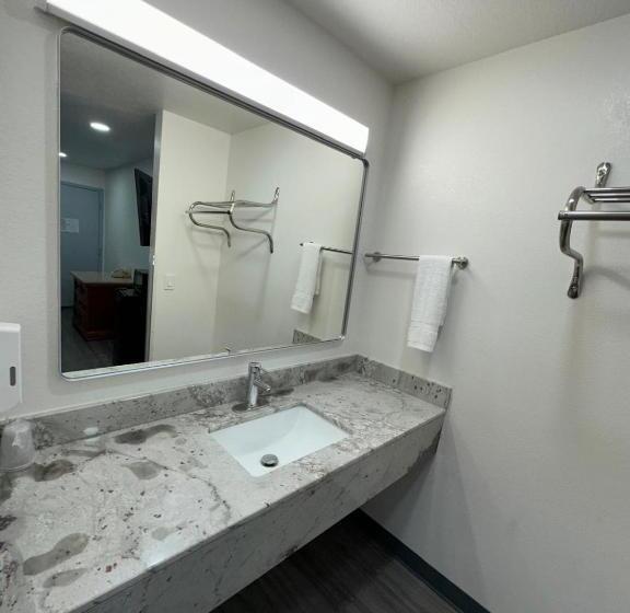 اتاق استاندارد با 2 تخت دوبل, Motel Santa Cruz