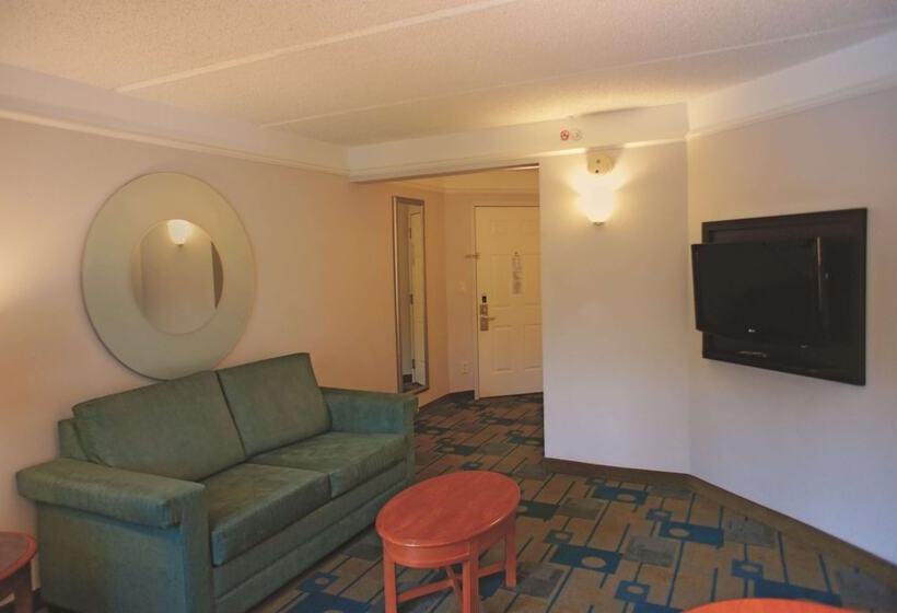 Suite Kingsize Bett, La Quinta Inn & Suites By Wyndham Houston Bush Iah South