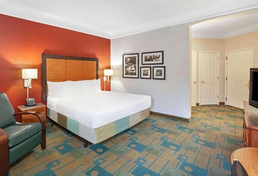 اتاق استاندارد با تخت بزرگ برای معلولان, La Quinta By Wyndham Houston Galleria Area