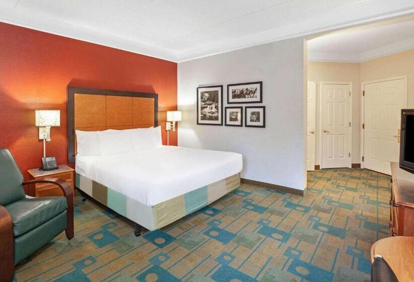 Chambre Standard Lit King Size Adaptée aux Personnes à Mobilité Réduite, La Quinta Inn & Suites By Wyndham Houston Galleria Area